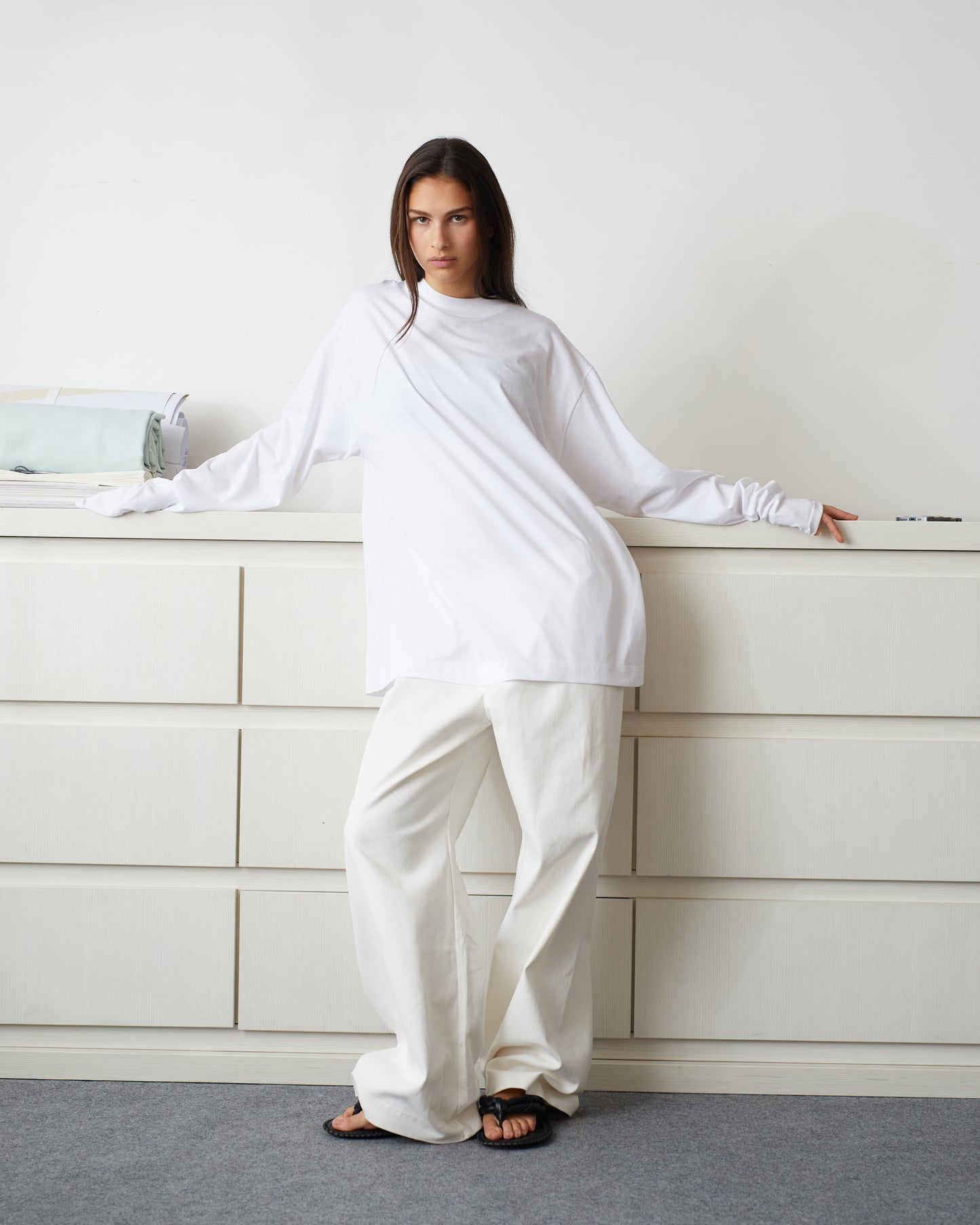 DRILL PANTS \ Ivory
