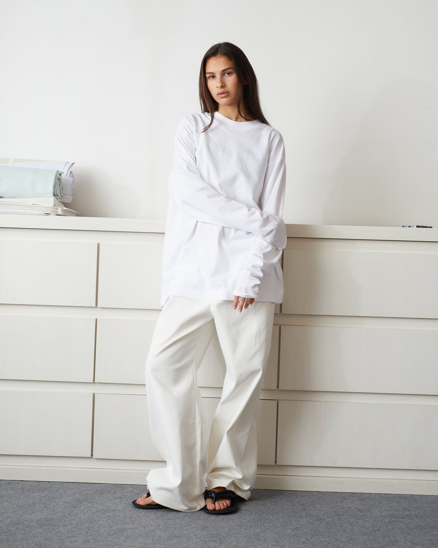 DRILL PANTS \ Ivory