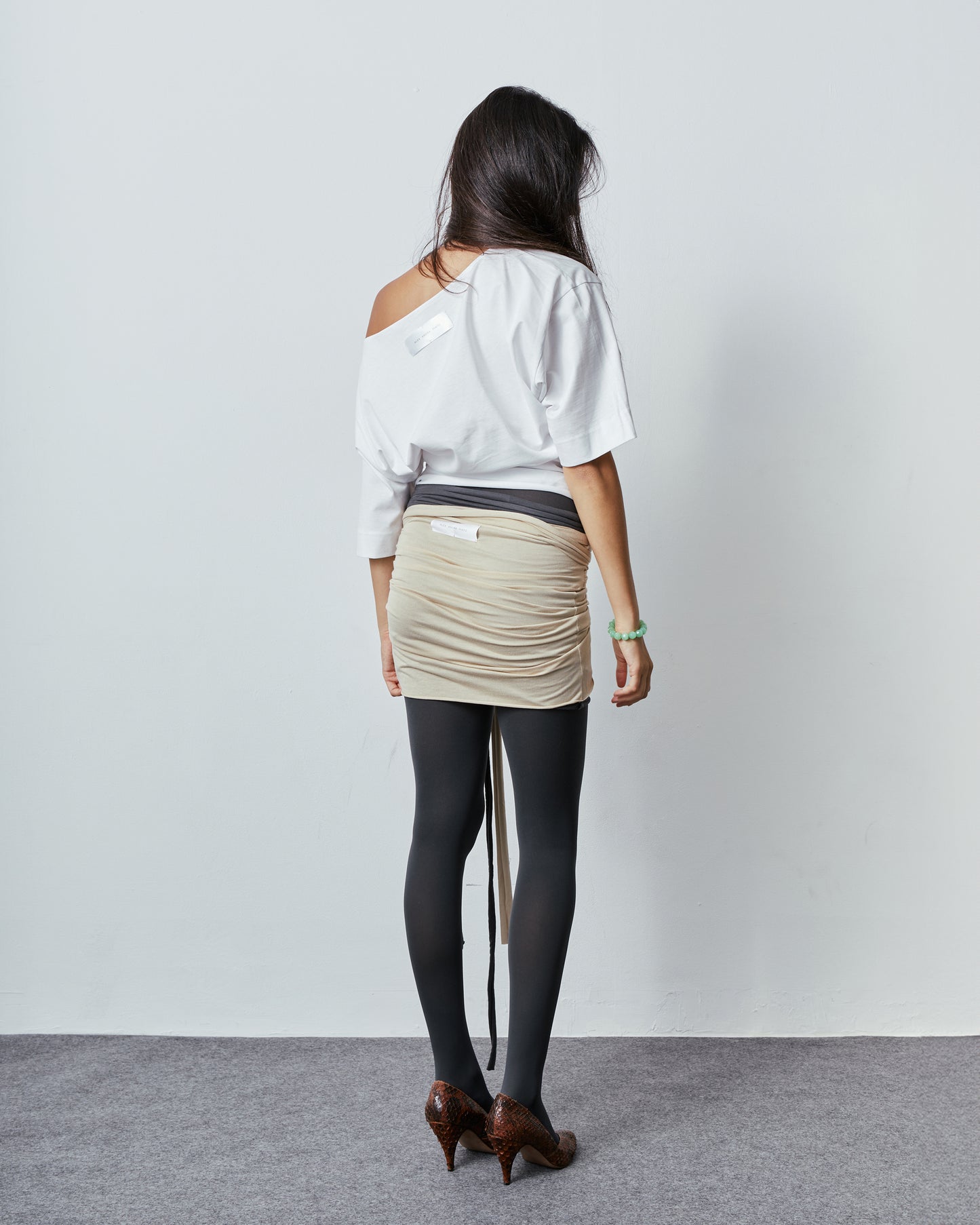 TUBE TIES TOP \ Sand
