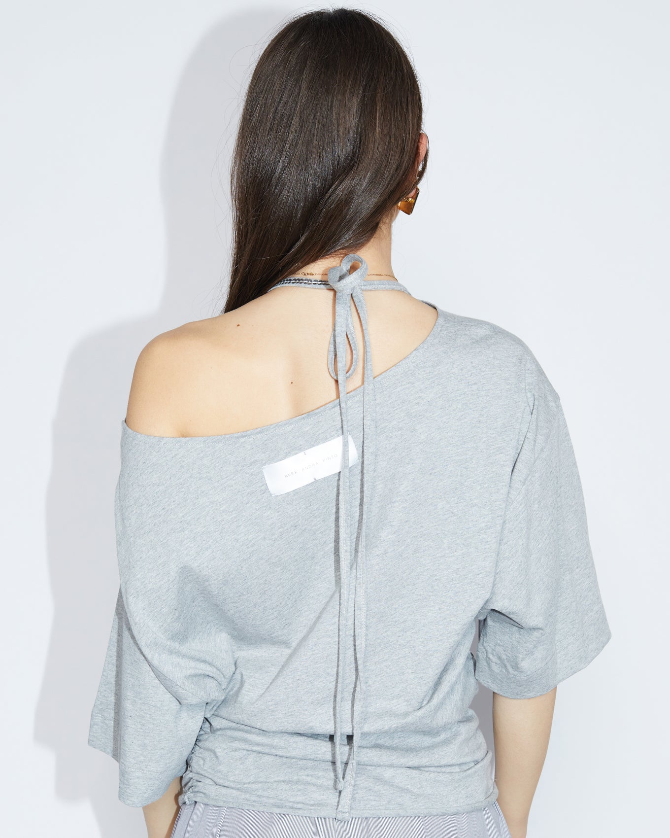 A - SYMMETRIC T \ Grey melange