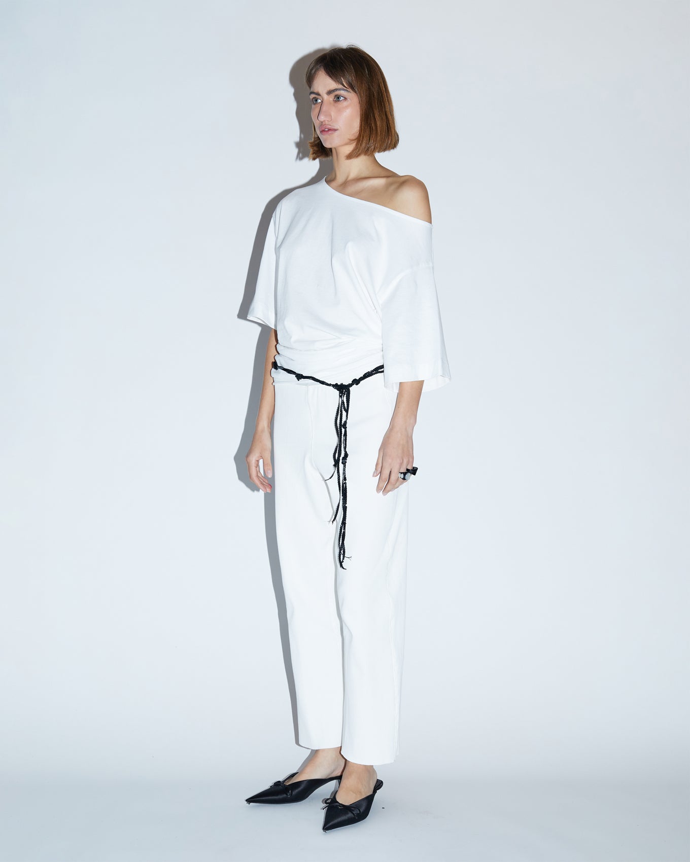 RIB PANTS \ Ivory