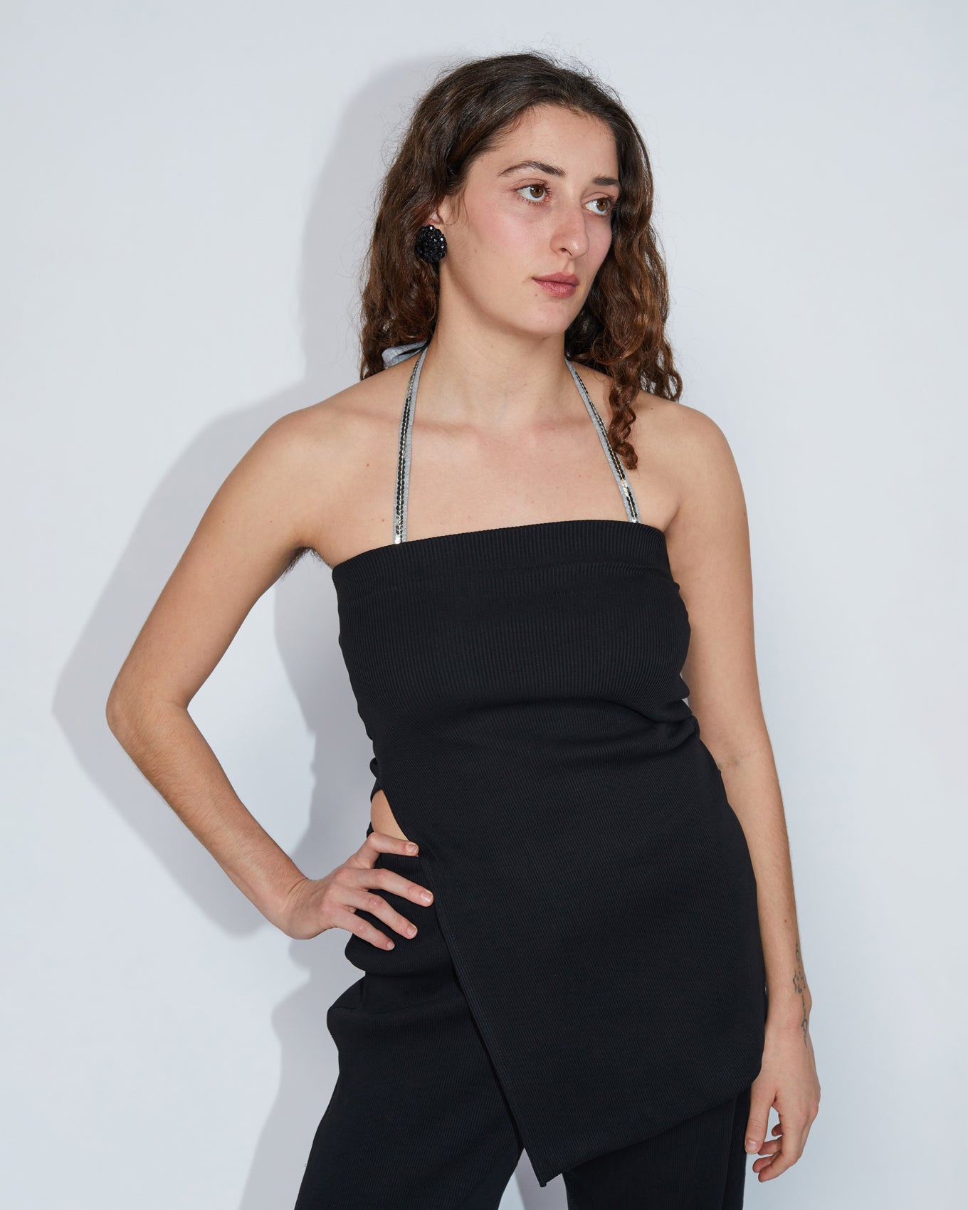 RIB TOP \ Black