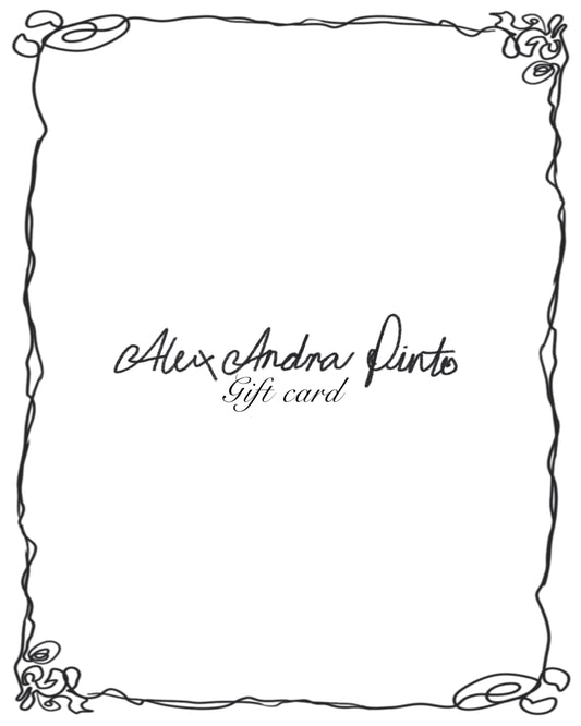 ALEX ANDRA PINTO gift card