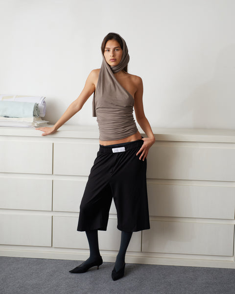 STATUE TOP  Greige – ALEX ANDRA PINTO