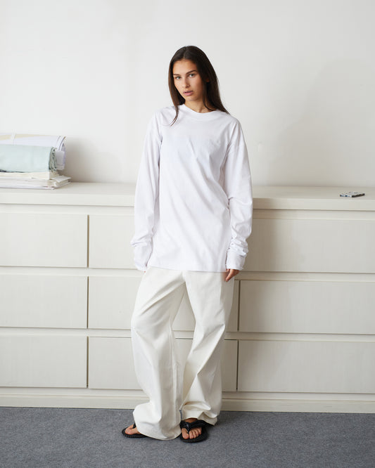 DRILL PANTS \ Ivory
