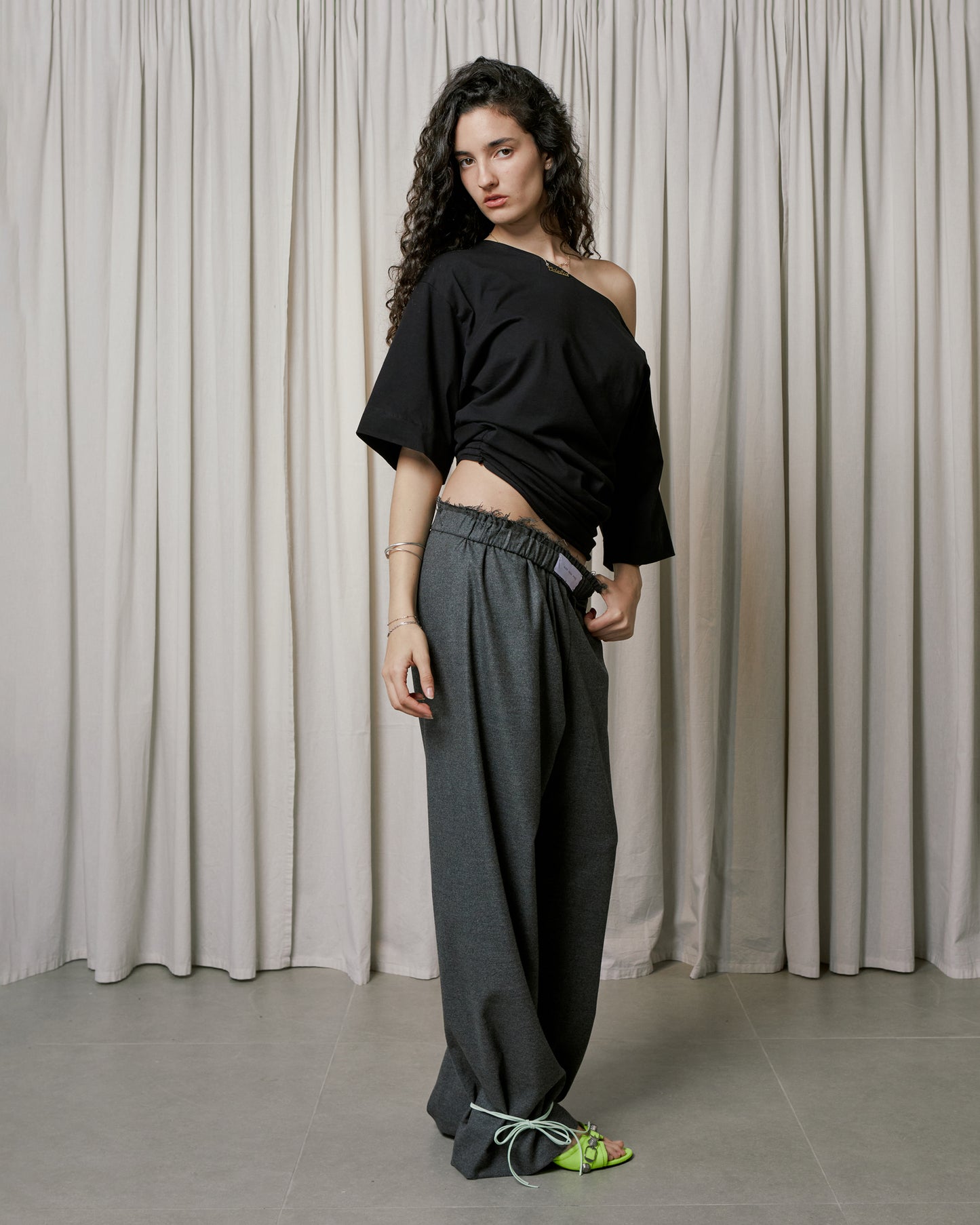 DRILL PANTS \ Dark grey