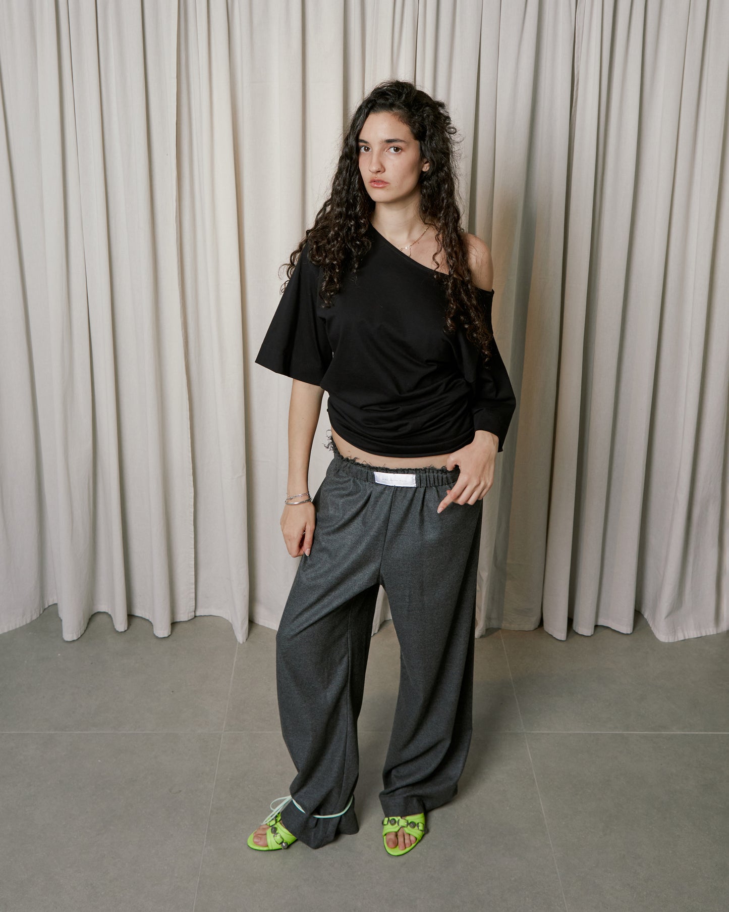 DRILL PANTS \ Dark grey