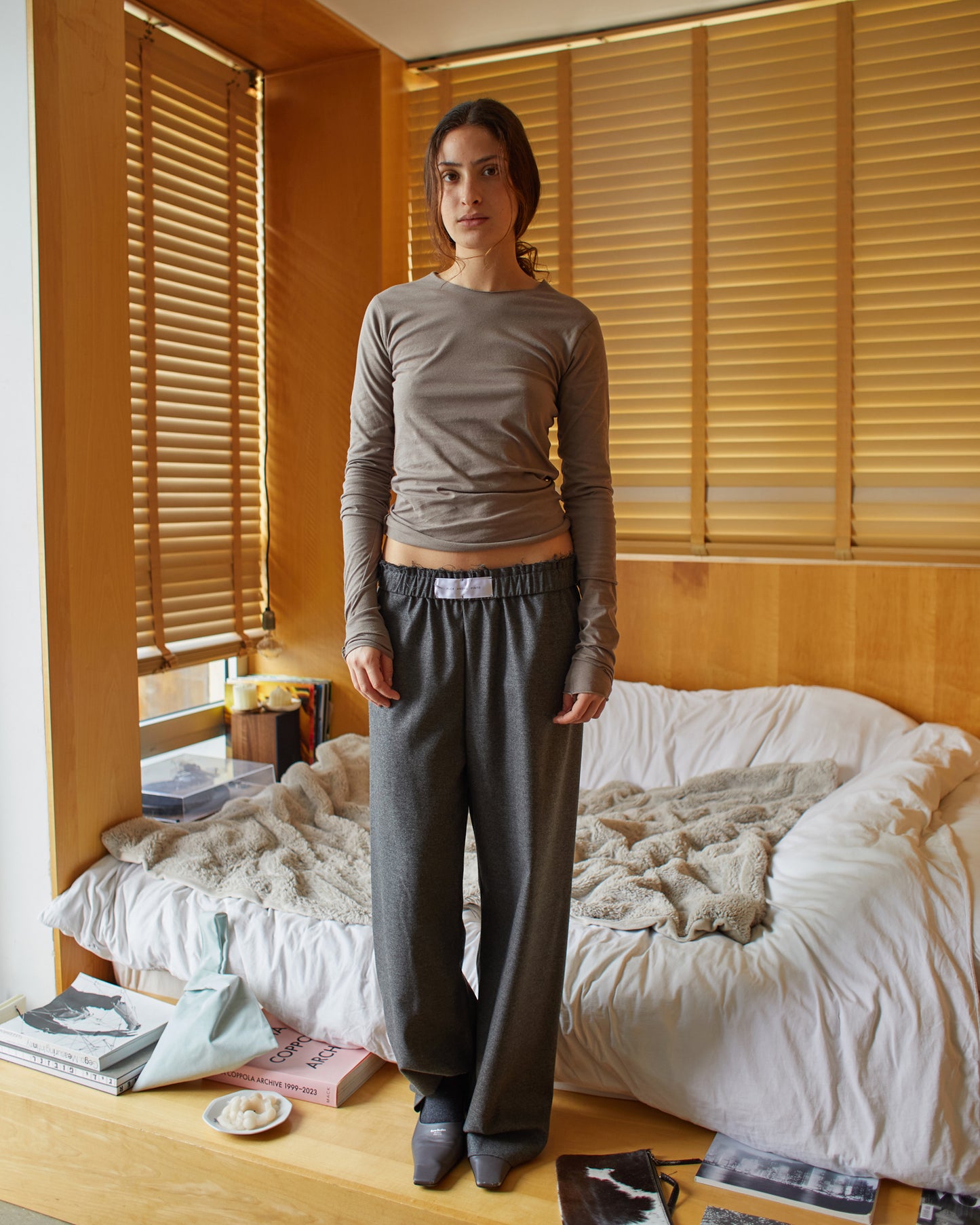 DRILL PANTS \ Dark grey