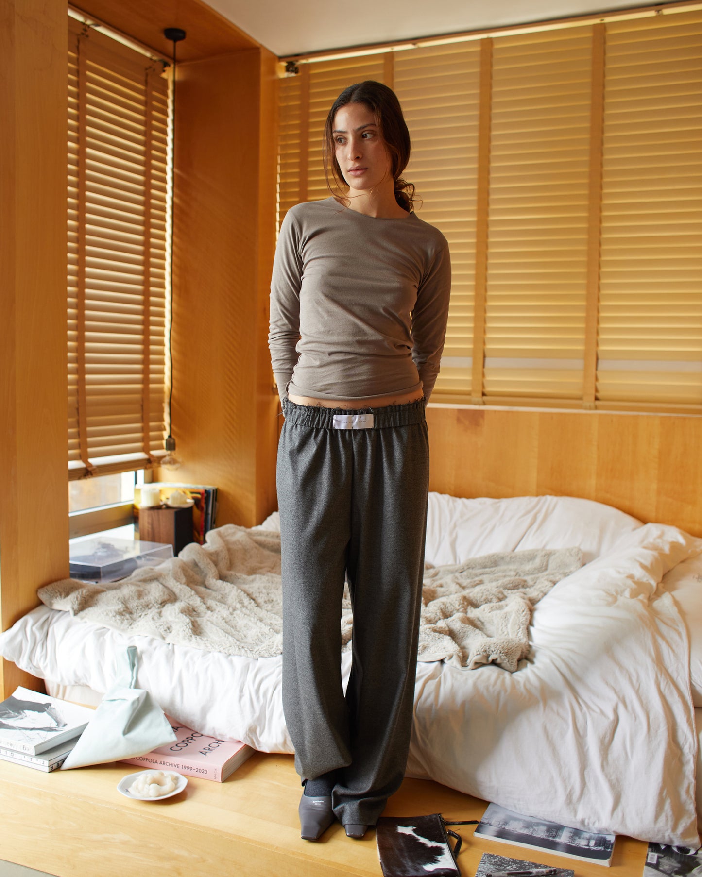 DRILL PANTS \ Dark grey