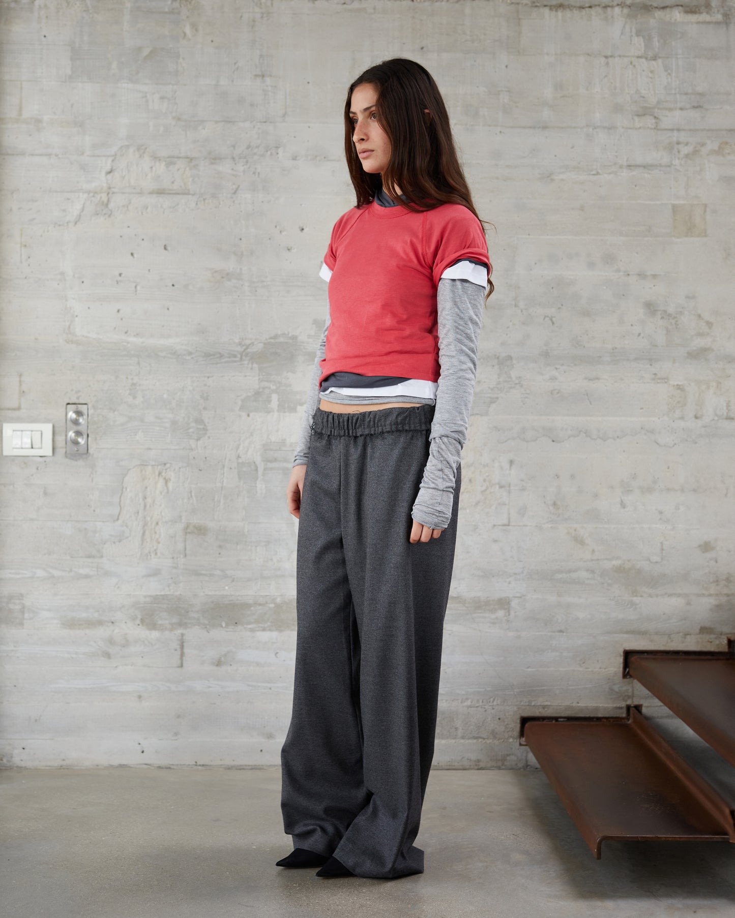 DRILL PANTS \ Dark grey