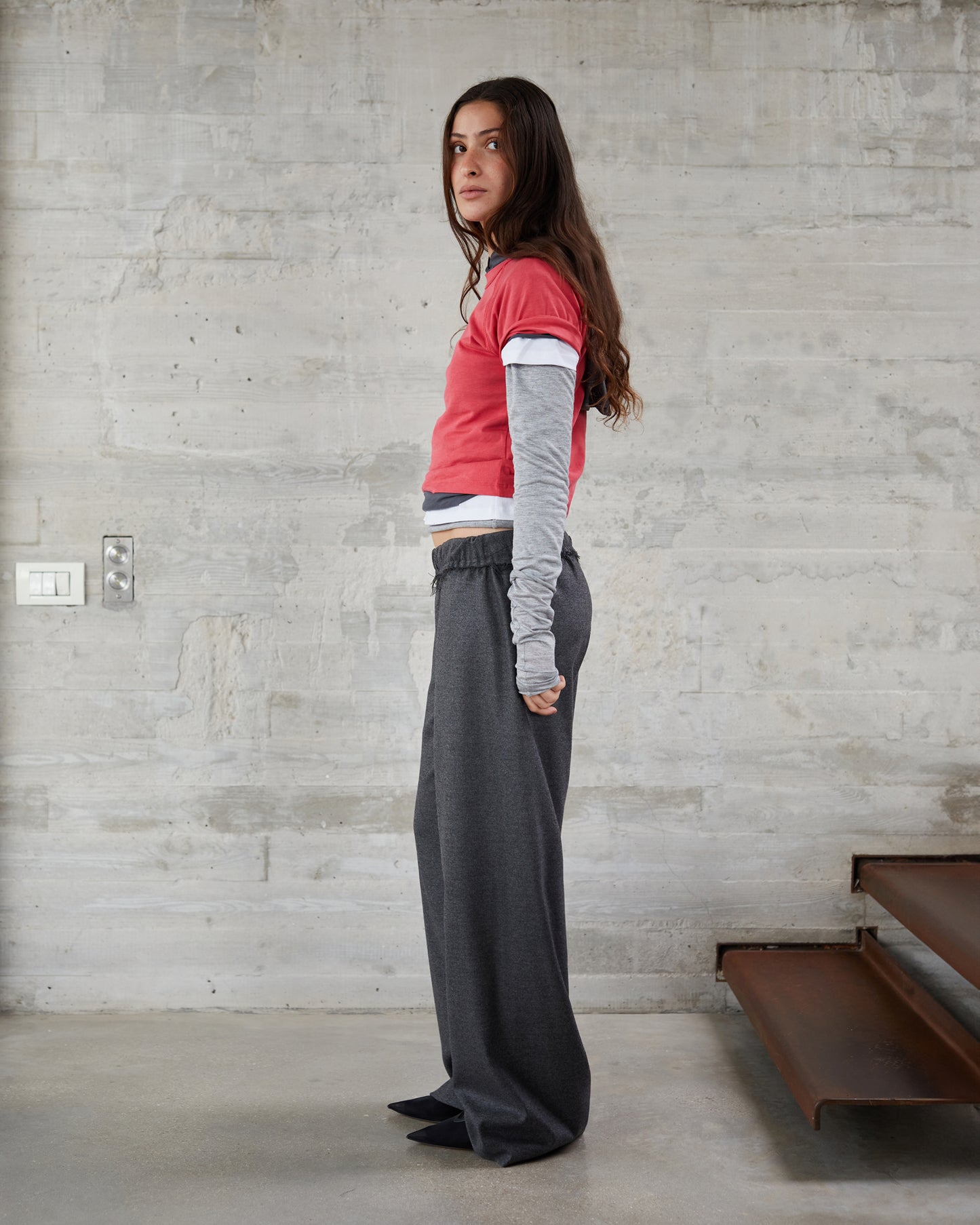 DRILL PANTS \ Dark grey