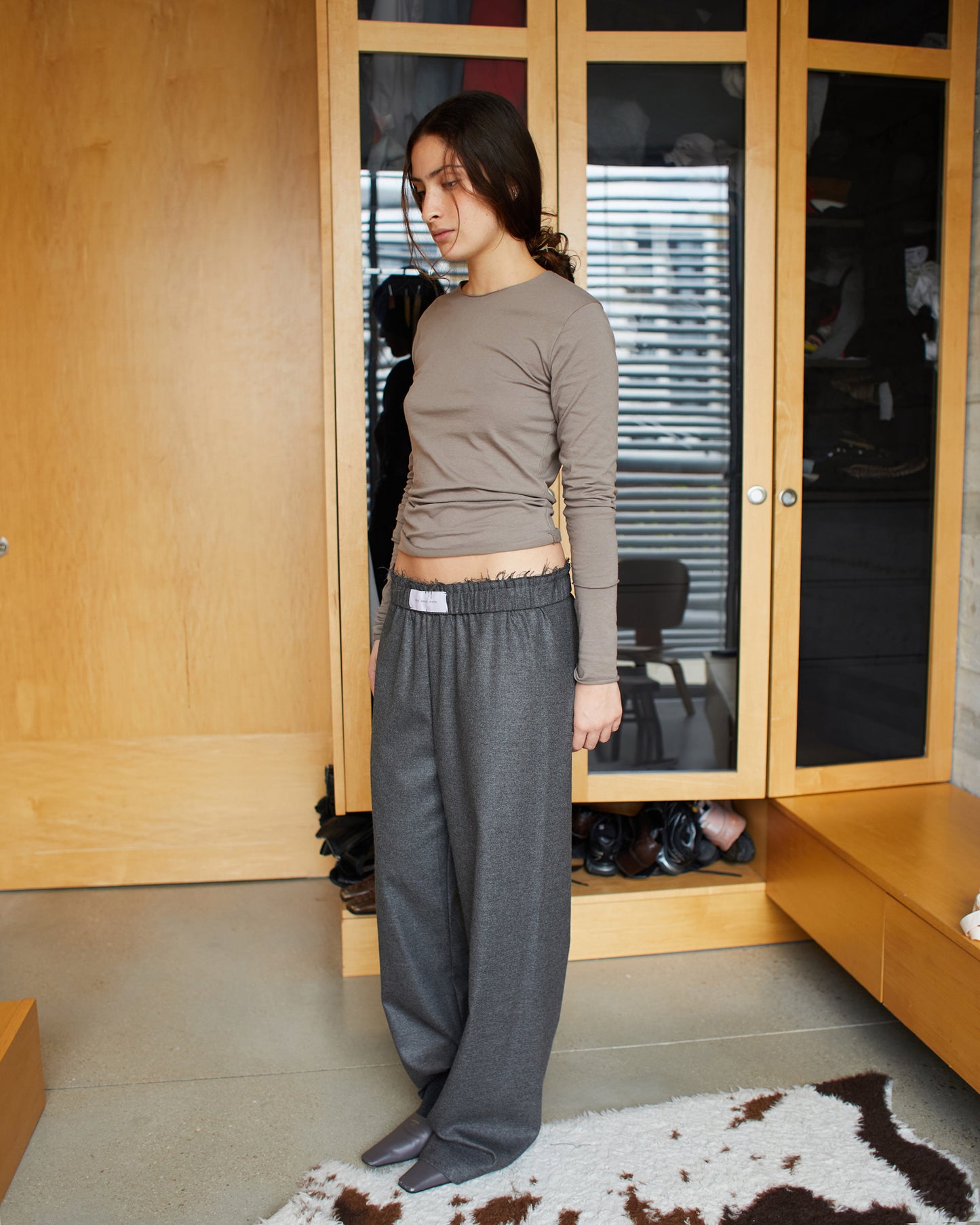 DRILL PANTS \ Dark grey