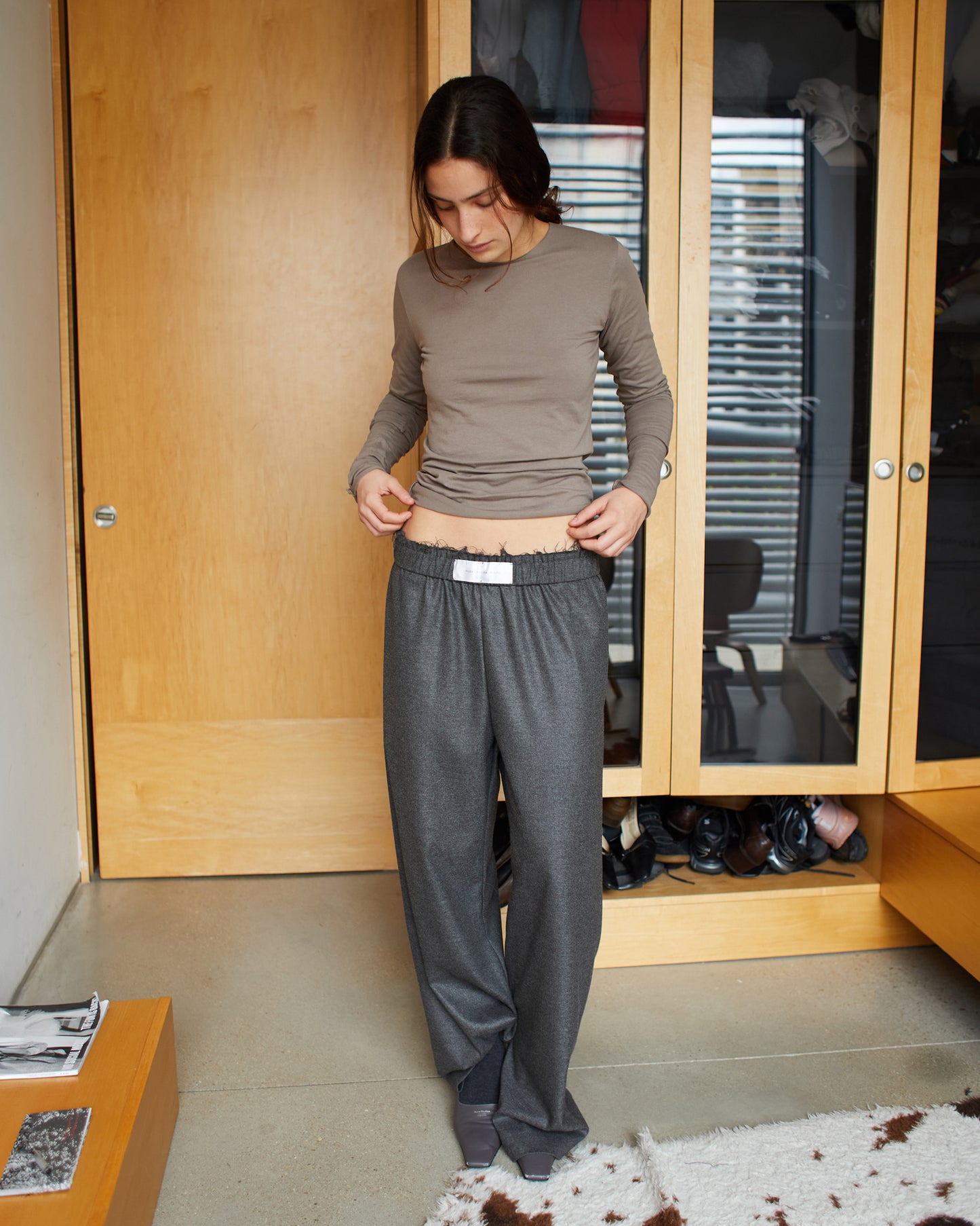 DRILL PANTS \ Dark grey