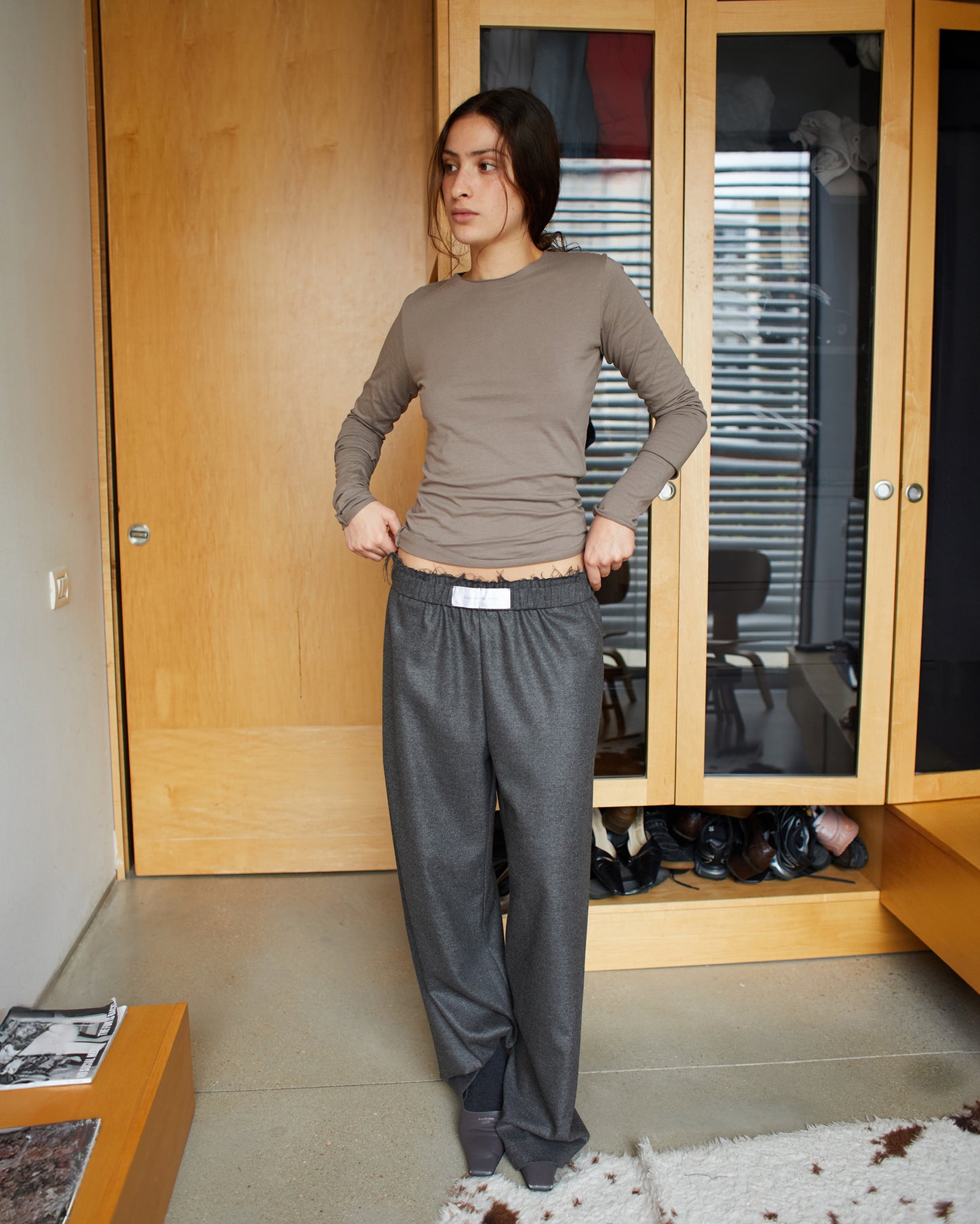 DRILL PANTS \ Dark grey