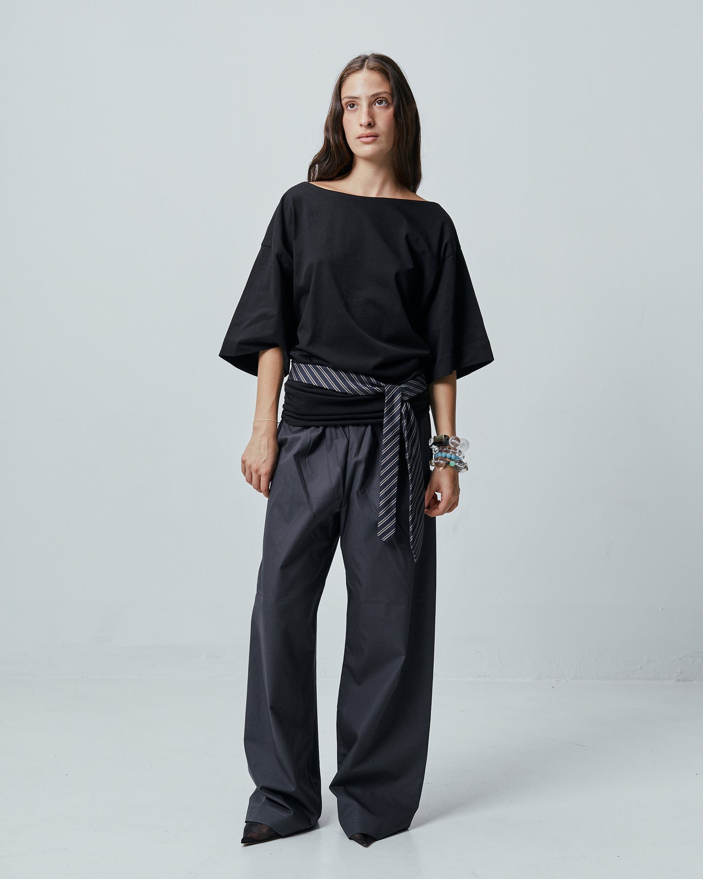 A - SYMMETRIC T \ Black