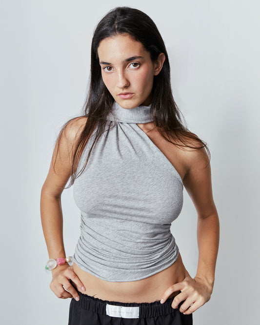 STATUE TOP \ Grey melange