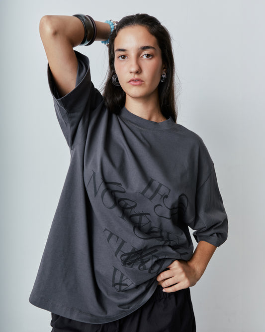 T SHIRT \ Charcoal grey