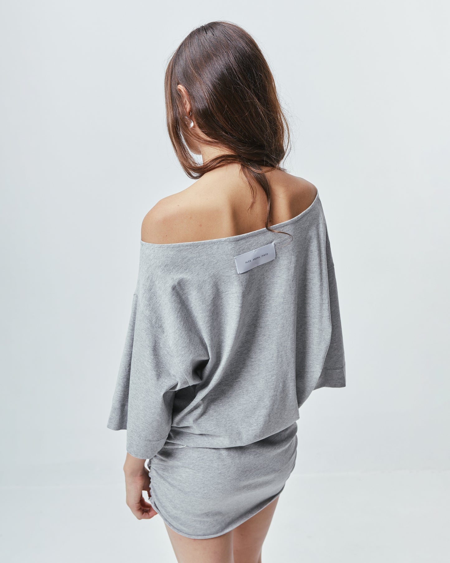 A - SYMMETRIC T \ Grey melange