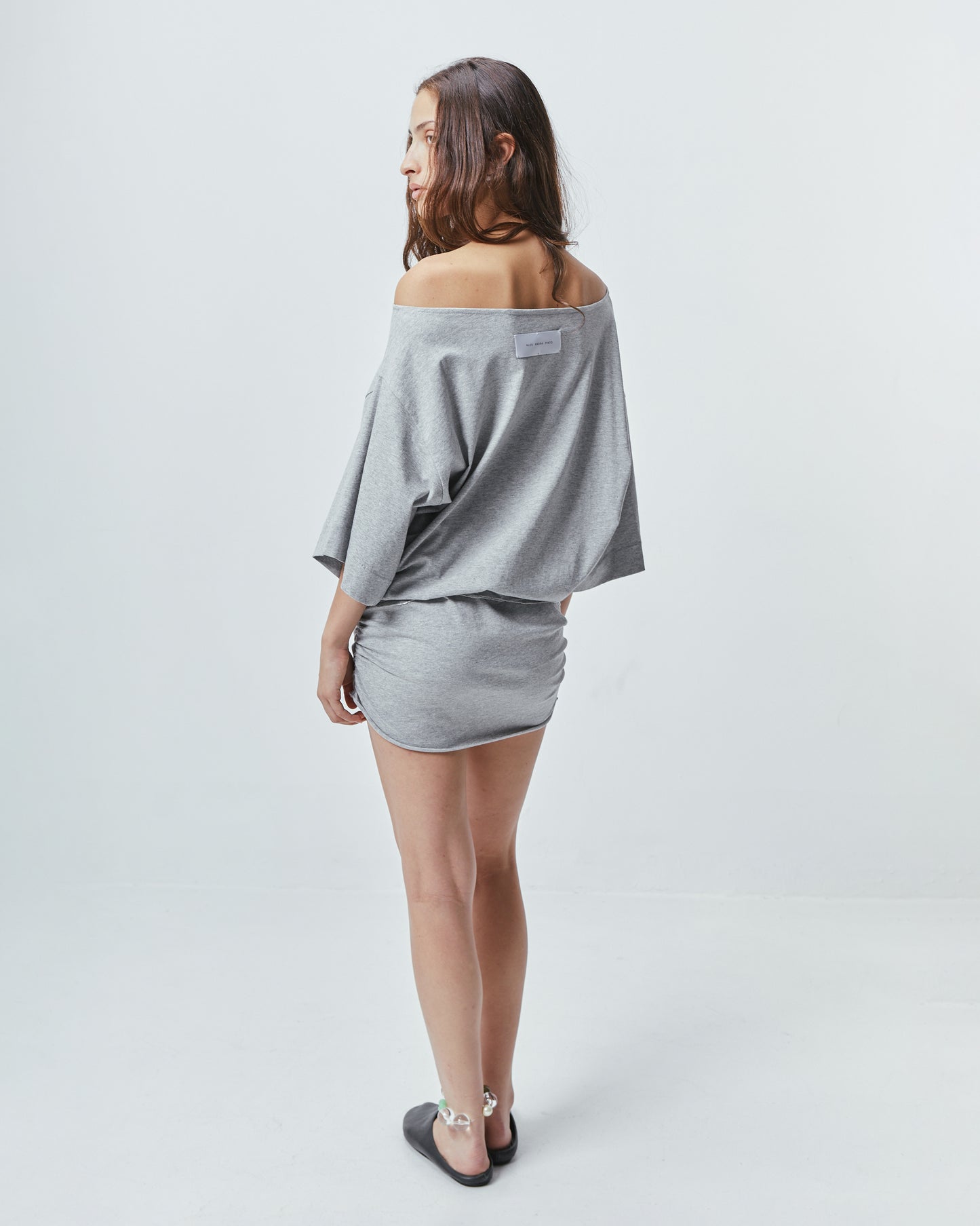 A - SYMMETRIC T \ Grey melange