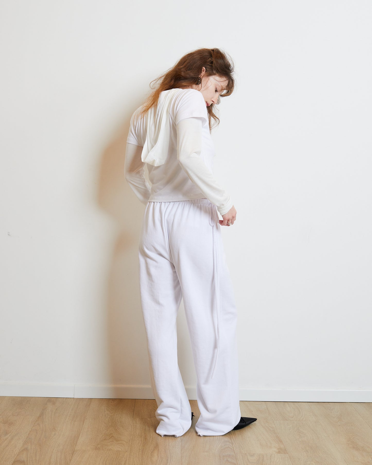 SWEATPANTS \ white