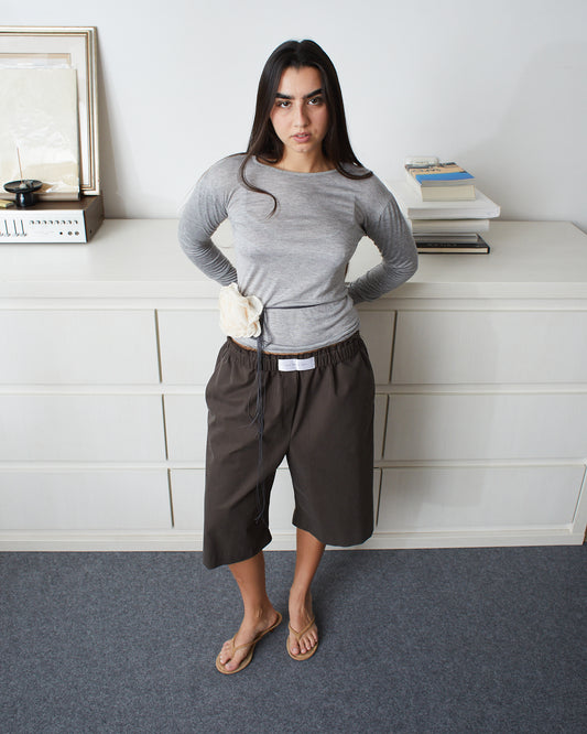 BOXER BERMUDA \ Dark olive