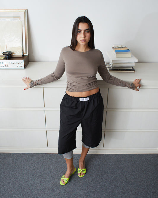 BOXER BERMUDA \ Black